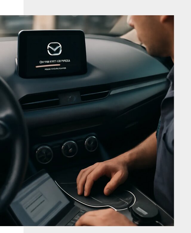 Установка приложений Mazda на мультимедийную систему в Орске